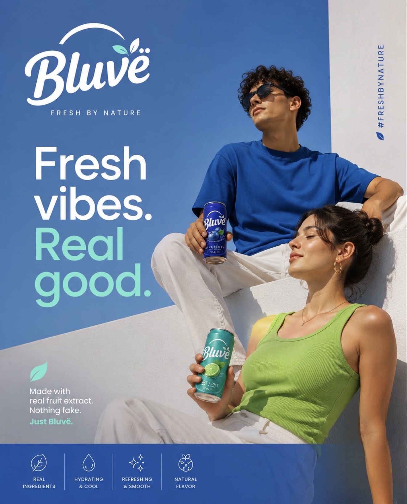 Bluvë — Fresh by nature campaign